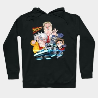 Back to the Future Manga Style Hoodie